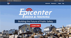 Desktop Screenshot of epicentermediatraining.com